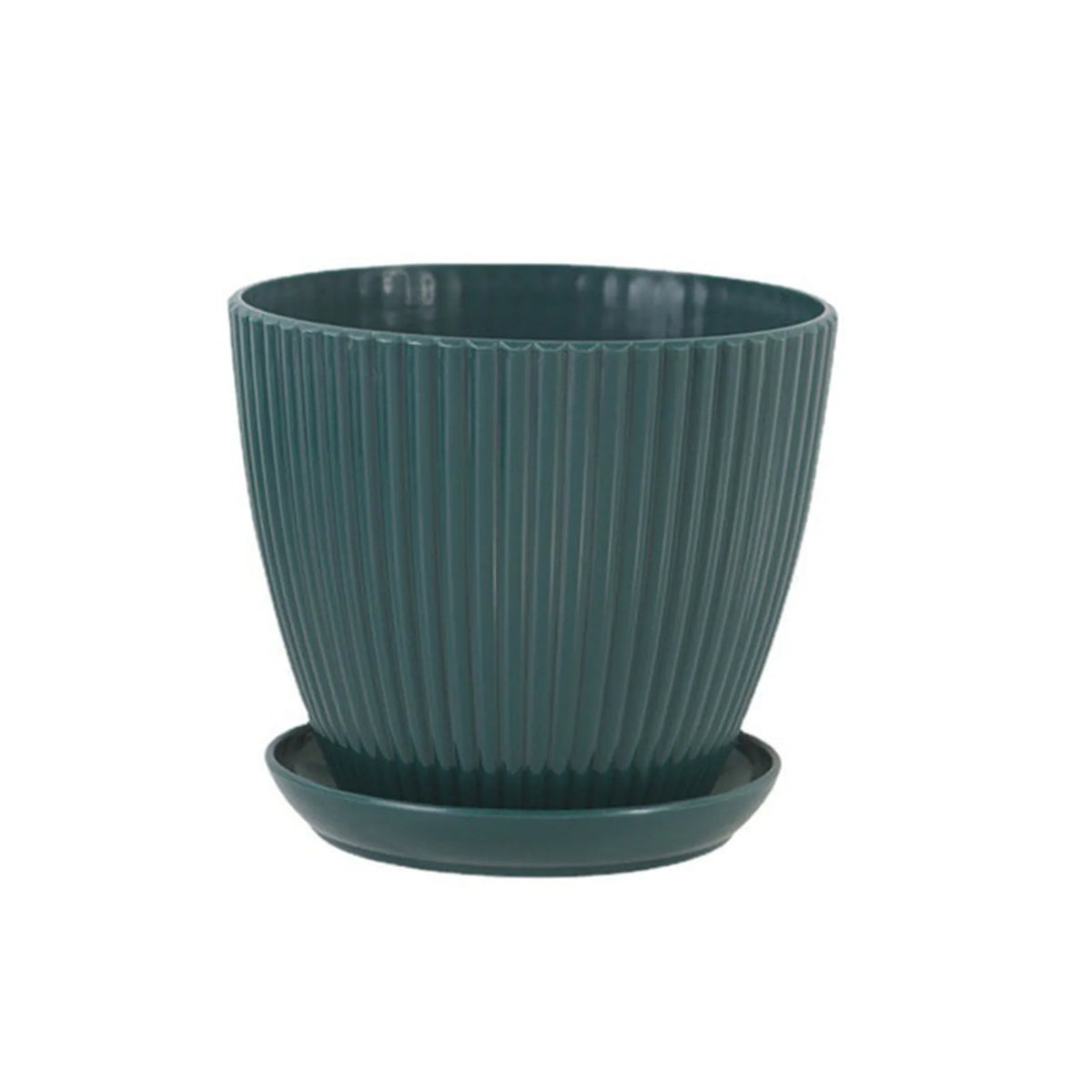 Modern Resin Flower Pot for Indoor Plants and Desk Décor