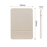 3-Color LED Makeup Mirror - Rechargeable Dimmable Vanity Mirror with Touch Control