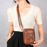 Soft PU Leather Flap Crossbody Bag – Fashionable Everyday Shoulder Purse for Women