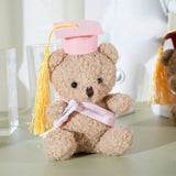 Mini Graduation Bear Plush Toy – Soft Cotton Stuffed Doll Gift
