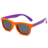 Gafas de sol clásicas de silicona para niños: protección UV400 para niños y niñas