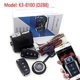 Universal Car Remote Start & Keyless Entry System with Engine Lock, Mobile App Control, and Anti-Theft Features