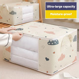 Foldable Large-Capacity Quilt Storage Bag with Zipper