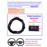 Universal 15-Inch Steering Wheel Cover – Durable, Anti-Slip Grip for All-Season Driving Comfort