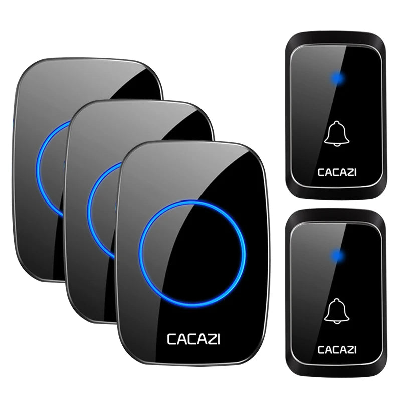 Wireless Waterproof Doorbell – Long-Range 300M, 36 Chimes, Battery-Operated, Cordless Home Doorbell