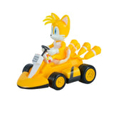Sonic the Hedgehog Pull Back Car Toy – Cartoon Figure Model for Kids, Desktop Decor & Party Gifts