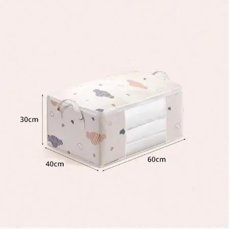 Foldable Large-Capacity Quilt Storage Bag with Zipper