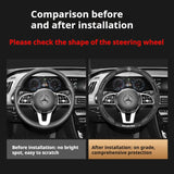 Mercedes-Benz Steering Wheel Cover - Premium Leather Protection for a Stylish Drive