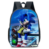 Official Sonic The Hedgehog Kids Backpack - Lightweight School Bag for Boys & Girls