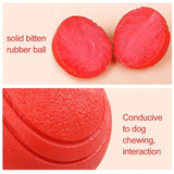 Durable Rubber Dog Ball – Non-Toxic Chew Toy for Training and Interactive Play