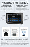7-Inch Wireless Car Stereo with CarPlay & Android Auto | Touchscreen Multimedia Player with FM Transmitter