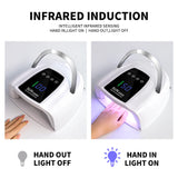 Cordless Rechargeable UV LED Nail Lamp with 48 Beads and Smart Timer