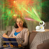 Astronaut Galaxy Projector Night Light with Remote RGB for Bedroom & Party Decor