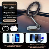 Soporte magnético universal para teléfono de coche: rotación de 360°, 20 imanes potentes, soporte de aleación duradero