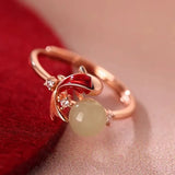 Adjustable Vintage Chain Ring – 925 Sterling Silver Open Ring for Women & Men