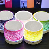 Mini Bluetooth LED Speaker – Wireless Portable Subwoofer with USB & SD Card Support for PC & Mobile