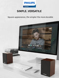 Bluetooth Desktop Speakers with 360° Surround Sound – Wireless Stereo for Laptop & PC