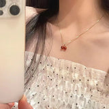 Elegant Cubic Zirconia Pendant Necklace for Women – Sparkling Fashion Jewelry