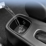 TPE Silicone Car Armrest Storage Box – Dustproof Console Organizer with Quick Installation