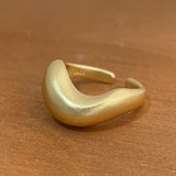 Anillo de cóctel de circonitas en plata de ley 925: joyería moderna y antialérgica para mujeres