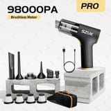 Powerful 98000PA Handheld Car Vacuum Cleaner – Portable, Wireless, and Multi-Functional