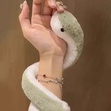 Adorable Snake Plush Toy - 38cm Cute New Year's Gift & Stuffed Animal