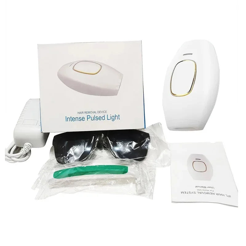 Permanent IPL Hair Removal Device for Women - Full Body & Bikini At-Home Laser Epilator