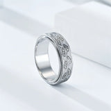 Demon Eye Spinner Ring - Stainless Steel Anxiety Relief Fidget Ring for Men & Women