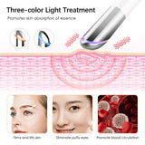 Electric Eye Massager with LED Light Therapy – Reduce Dark Circles, Puffiness & Wrinkles for Brighter, Youthful Eyes