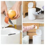Automatic Electric Touchless Trash Can with Waterproof 12L Capacity