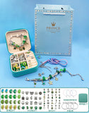 DIY Beaded Bracelet Making Kit for Girls – Jewelry Craft Set with Storage Box