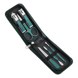 Professional Stainless Steel Nail Clipper Set - 6-Piece Manicure Kit for Men & Women