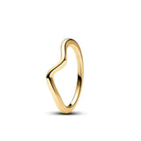 Anillo de plata 925 chapado en oro nuevo 2024 con circonita brillante y doble banda en forma de corazón para mujer, anillo Pandor original, joyería fina