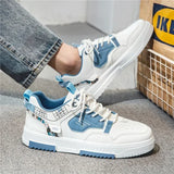 Men’s Casual Skate Sneakers – Breathable Waterproof Vulcanized Shoes for Everyday Comfort