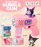 Hello Kitty Bubble Gun Toy – Electric Bubble Blower for Kids (Batteries Not Included)