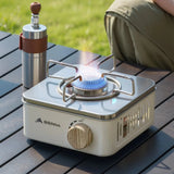 Estufa de gas portátil para acampar de 2800 W | Quemador de gas para exteriores de alta potencia