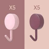 Adhesive Wall Hooks for Hanging - Multi-Use Storage Solution for Kitchen, Bathroom, and Home Organization