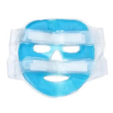 Reusable Cold Gel Face Mask - Cooling & Moisturizing Facial Compress for Puffiness & Dark Circles