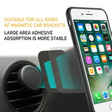 Kit de placa de metal de repuesto universal con soporte magnético para teléfono móvil con adhesivo para Xiaomi