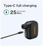 Mini Portable 100PSI Rechargeable Bicycle Pump for Schrader and Presta Tires