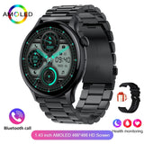 AMOLED Smart Watch with Bluetooth Calling, Fitness Tracking & AI Voice Assistant