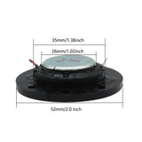 52mm HiFi Tweeter Speakers – 4/8 Ohm 10W–20W Silk Dome Loudspeakers for DIY Bluetooth & Home Audio Projects (2pcs)