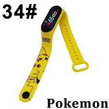 Pokémon Pikachu & Gengar Digital Watch - Cute Anime LED Watch for Kids