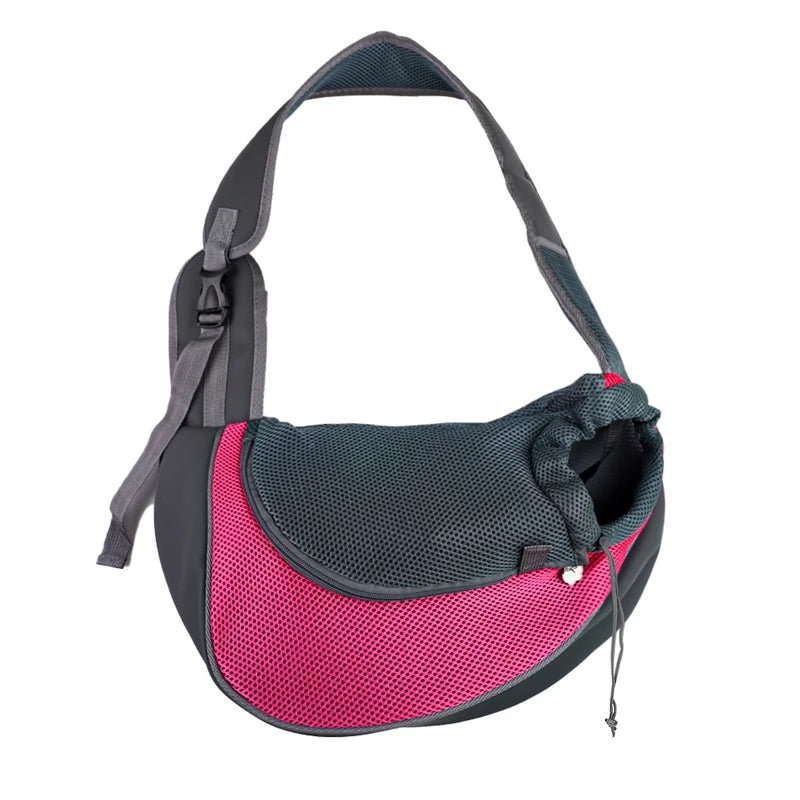 Breathable Pet Carrier Sling Backpack for Small Dogs & Cats – Comfortable Travel Bag for All Seasons