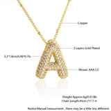 Letter Pendant Necklace for Women – Mood & Sleep Tracker Fashion Jewelry for Office & Career