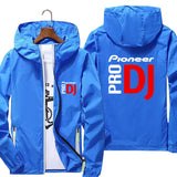 Pioneer Pro DJ Windbreaker Jacket – Reflective Flight Bomber with Sun Protection
