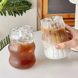 Heat-Resistant Glass Tumbler – Transparent Coffee, Tea, Juice & Beer Mug