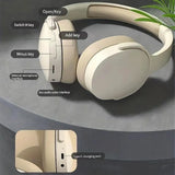 Auriculares inalámbricos Bluetooth 5.3 con cancelación de ruido y micrófono HD