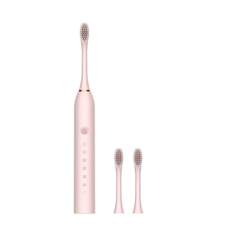 Rechargeable Electric Toothbrush with Soft Bristles and Smart Timer