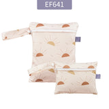 Waterproof Baby Wet Bag Set for Diapers and Essentials – Portable & Eco-Friendly